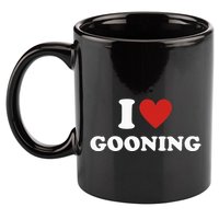 I Heart Gooning I Love Gooning 11oz C Handle Ceramic Mug