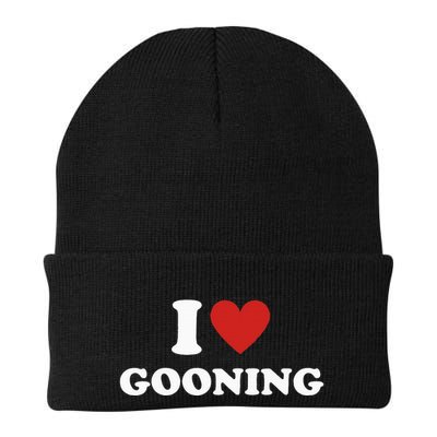 I Heart Gooning I Love Gooning Beanie
