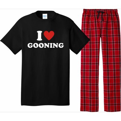 I Heart Gooning I Love Gooning Pajama Set