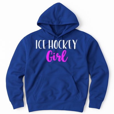 Ice Hockey Girl Player Women Funny Cute Lover Hoodie