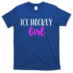 Ice Hockey Girl Player Women Funny Cute Lover T-Shirt