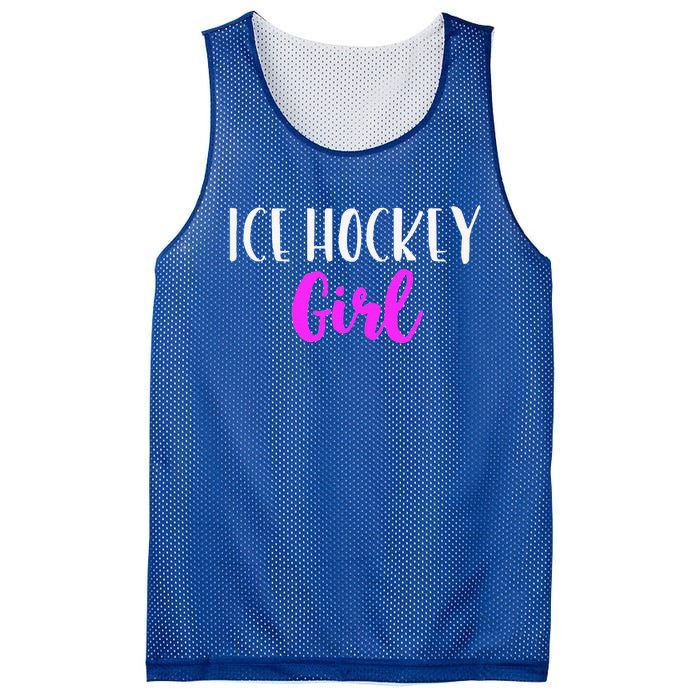 Ice Hockey Girl Player Women Funny Cute Lover Mesh Reversible Basketball Jersey Tank