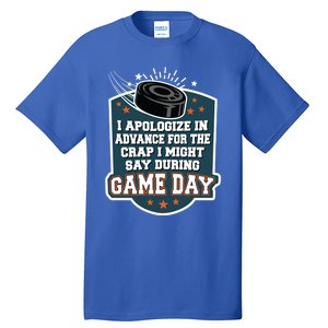 Ice Hockey Game Day For Ice Hockey Fans Cute Gift Tall T-Shirt