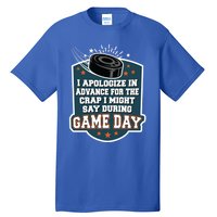 Ice Hockey Game Day For Ice Hockey Fans Cute Gift Tall T-Shirt