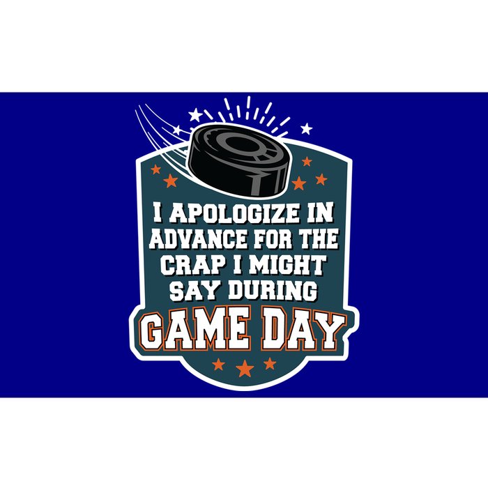 Ice Hockey Game Day For Ice Hockey Fans Cute Gift Bumper Sticker