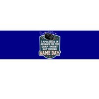 Ice Hockey Game Day For Ice Hockey Fans Cute Gift Bumper Sticker