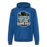 Ice Hockey Game Day For Ice Hockey Fans Cute Gift Premium Hoodie