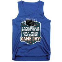 Ice Hockey Game Day For Ice Hockey Fans Cute Gift Tank Top