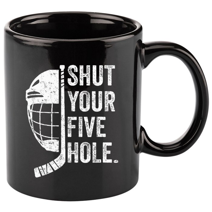Ice Hockey Goalie 11oz C Handle Ceramic Mug