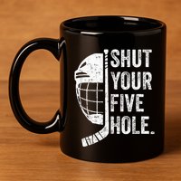 Ice Hockey Goalie 11oz C Handle Ceramic Mug