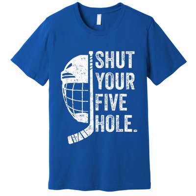 Ice Hockey Goalie Premium T-Shirt