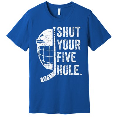 Ice Hockey Goalie Premium T-Shirt