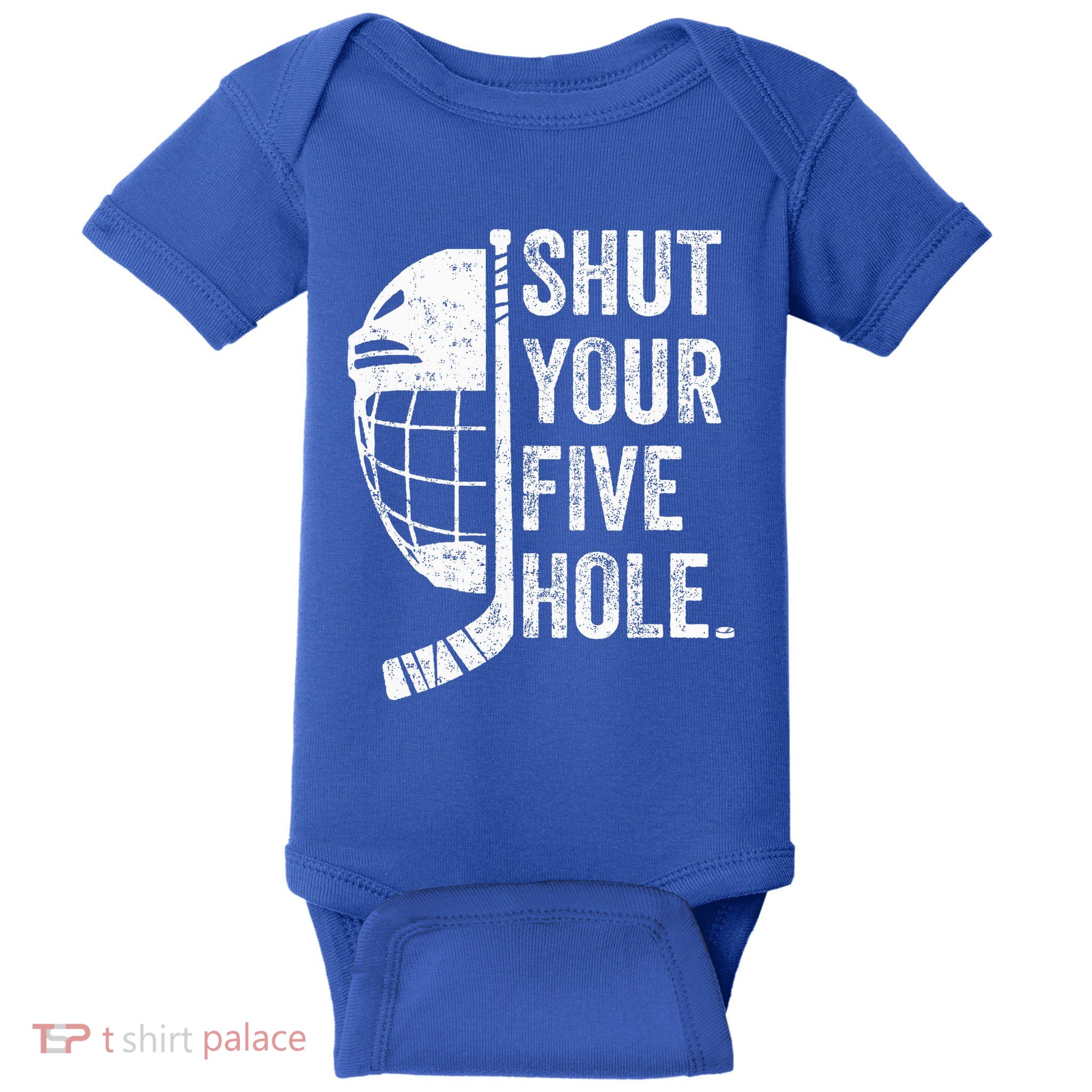 Ice Hockey Goalie Baby Bodysuit