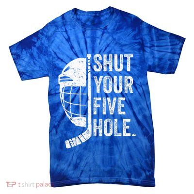 Ice Hockey Goalie Tie-Dye T-Shirt