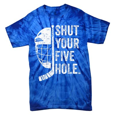 Ice Hockey Goalie Tie-Dye T-Shirt