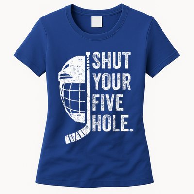 Ice Hockey Goalie Womens T-Shirt