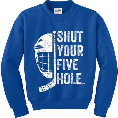 Ice Hockey Goalie Kids Sweatshirt