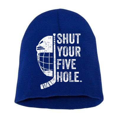 Ice Hockey Goalie Short Acrylic Beanie