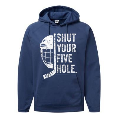 Ice Hockey Goalie Performance Fleece Hoodie