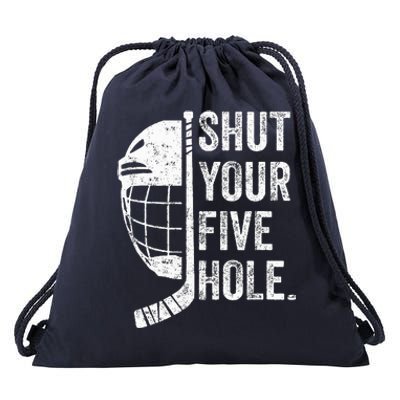 Ice Hockey Goalie Drawstring Bag