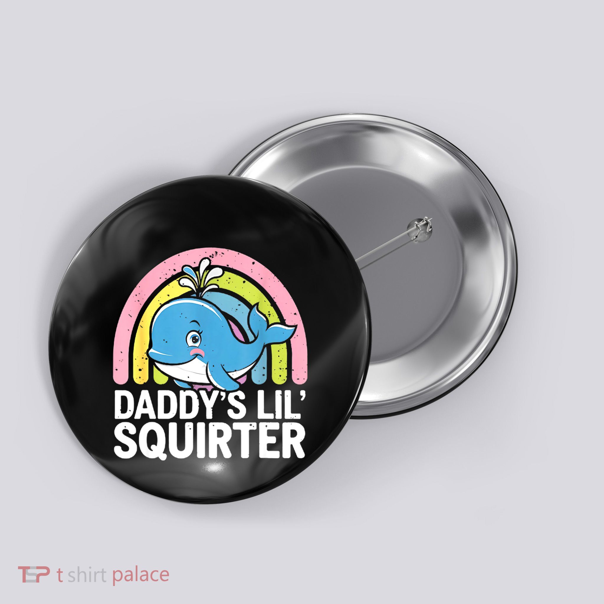 Inappropriate Humor Graphic For Women With A Funny Twist Button