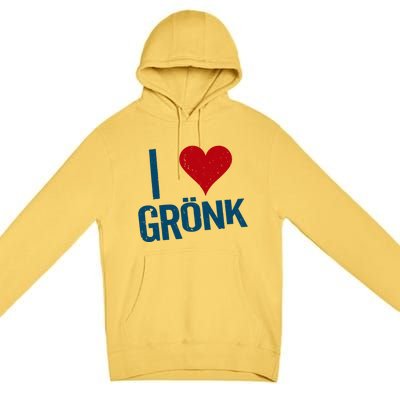 I Heart Gronk Premium Pullover Hoodie