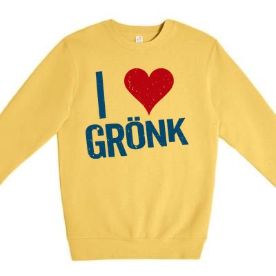 I Heart Gronk Premium Crewneck Sweatshirt