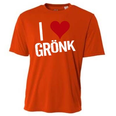 I Heart Gronk Cooling Performance Crew T-Shirt