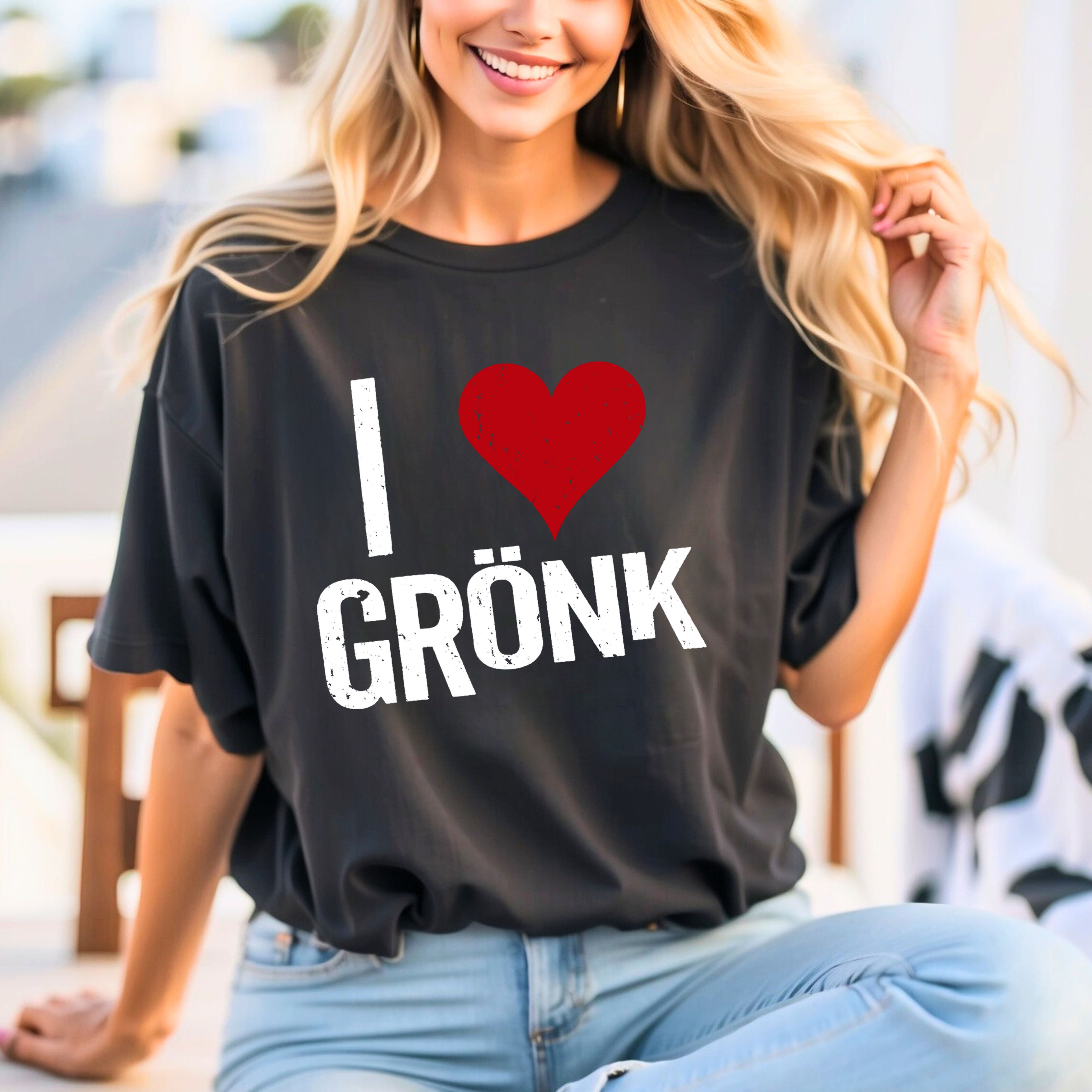 I Heart Gronk Comfort Colors T-Shirt