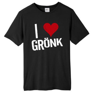 I Heart Gronk Tall Fusion ChromaSoft Performance T-Shirt