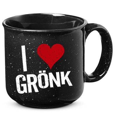 I Heart Gronk 15oz Campfire Ceramic Mug
