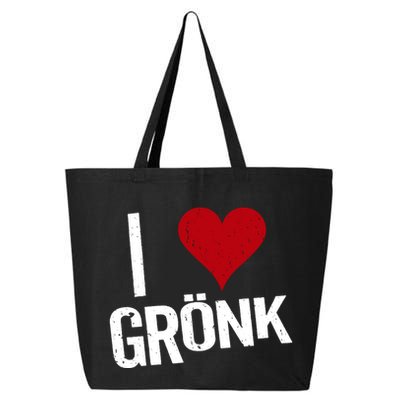 I Heart Gronk 25L Jumbo Tote