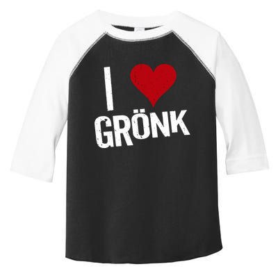 I Heart Gronk Toddler Fine Jersey T-Shirt