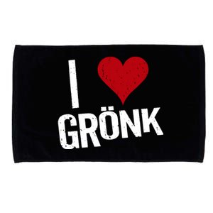 I Heart Gronk Microfiber Hand Towel