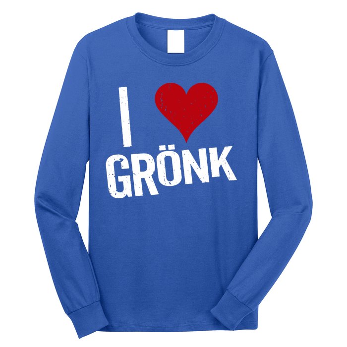 I Heart Gronk Long Sleeve Shirt