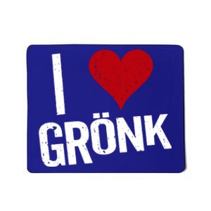 I Heart Gronk Mousepad