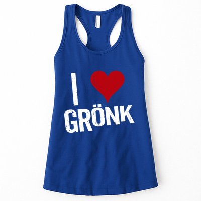 I Heart Gronk Womens Tank Top