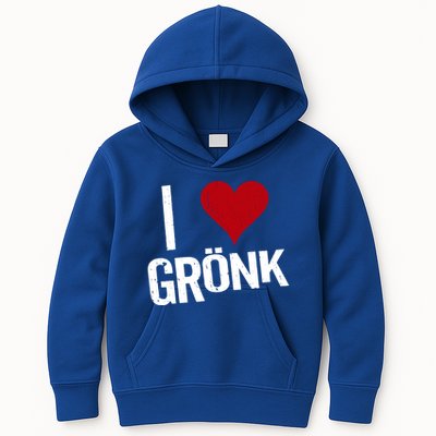 I Heart Gronk Kids Hoodie