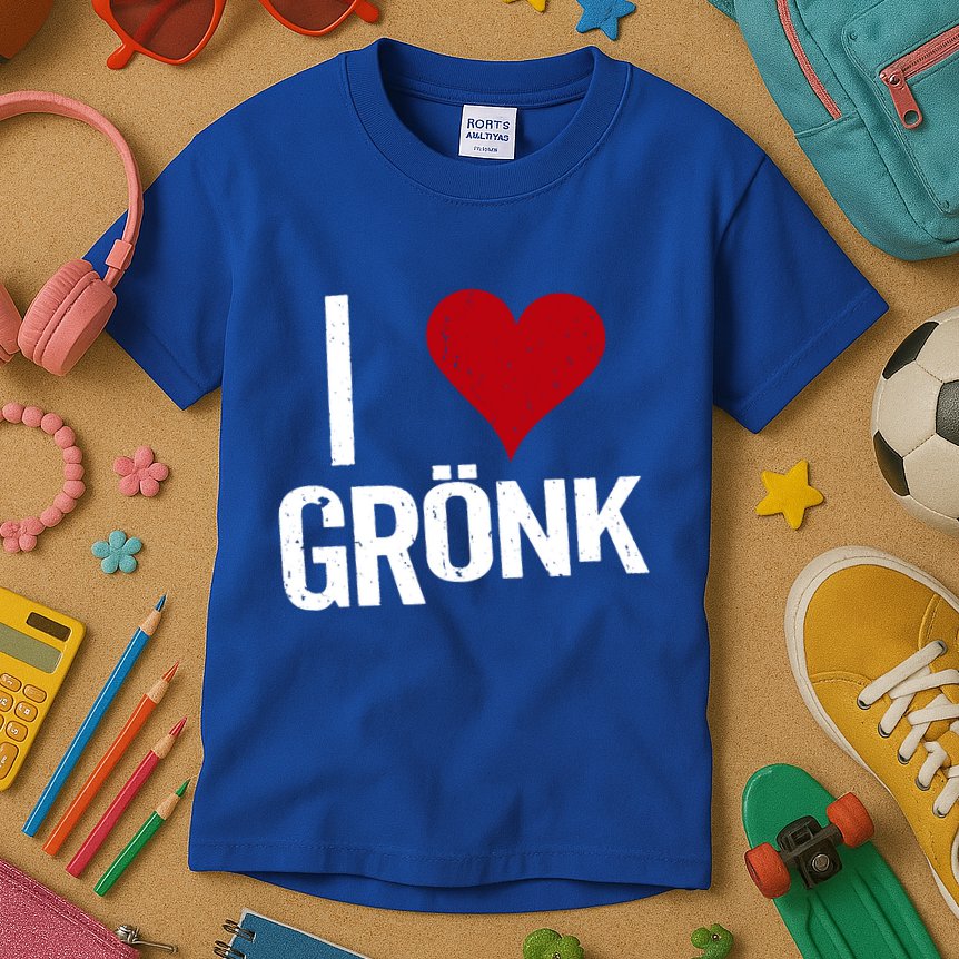I Heart Gronk Kids T-Shirt