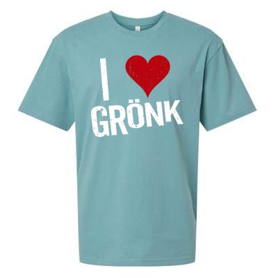 I Heart Gronk Sueded Cloud Jersey T-Shirt