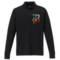 Ice Hockey Goalkeeper Performance Long Sleeve Polo