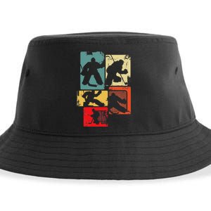 Ice Hockey Goalkeeper Sustainable Bucket Hat