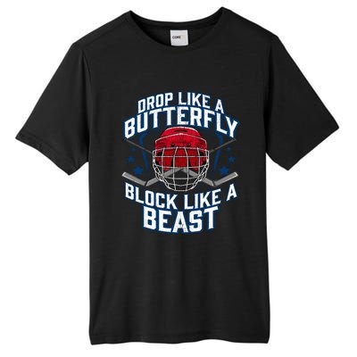 Ice Hockey Goalie Block Like A Beast Player Boy Teen Tall Fusion ChromaSoft Performance T-Shirt