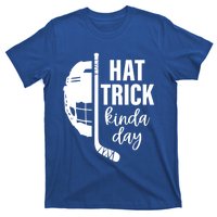 Ice Hockey Hat Trick Kinda Day Christmas Ice Hockey Player Gift T-Shirt