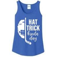 Ice Hockey Hat Trick Kinda Day Christmas Ice Hockey Player Gift Ladies Essential Tank