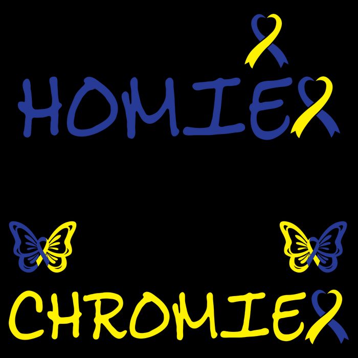 I Have Homie With An Extra Chromie For Down Syndrome Awareness Gift 16 in Basic Backpack