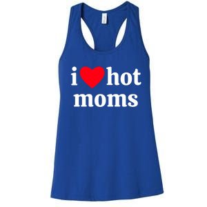 I Heart Hot Moms Gift Women's Racerback Tank