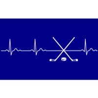 Ice Hockey Heartbeat I Love Ice Hockey For Fans Cute Gift Bumper Sticker