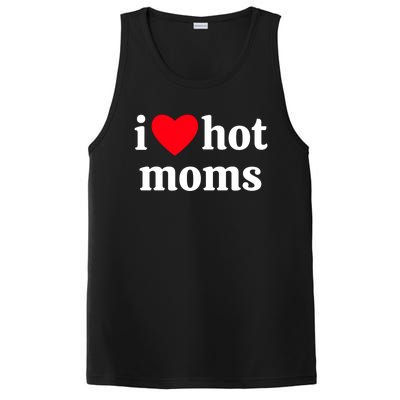 I Heart Hot Moms Gift PosiCharge Competitor Tank