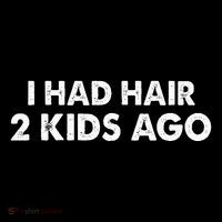 I Had Hair Ago Funny Bald Guy Bald Head Husband Funny Tall T-Shirt